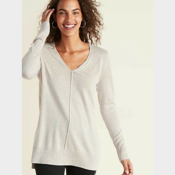 Old Navy Vneck Tunic Sweater | Poshmark